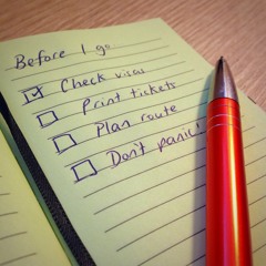 The day-before-you-travel checklist podcast