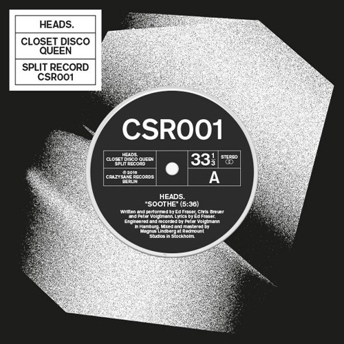 Heads Closet Disco Queen Split 7 Quot By Crazysane Records