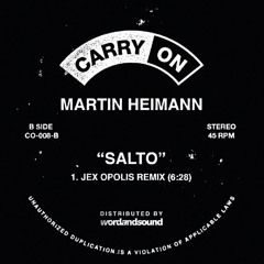 PREMIERE : Martin Heimann - Salto (Jex Opolis Remix)