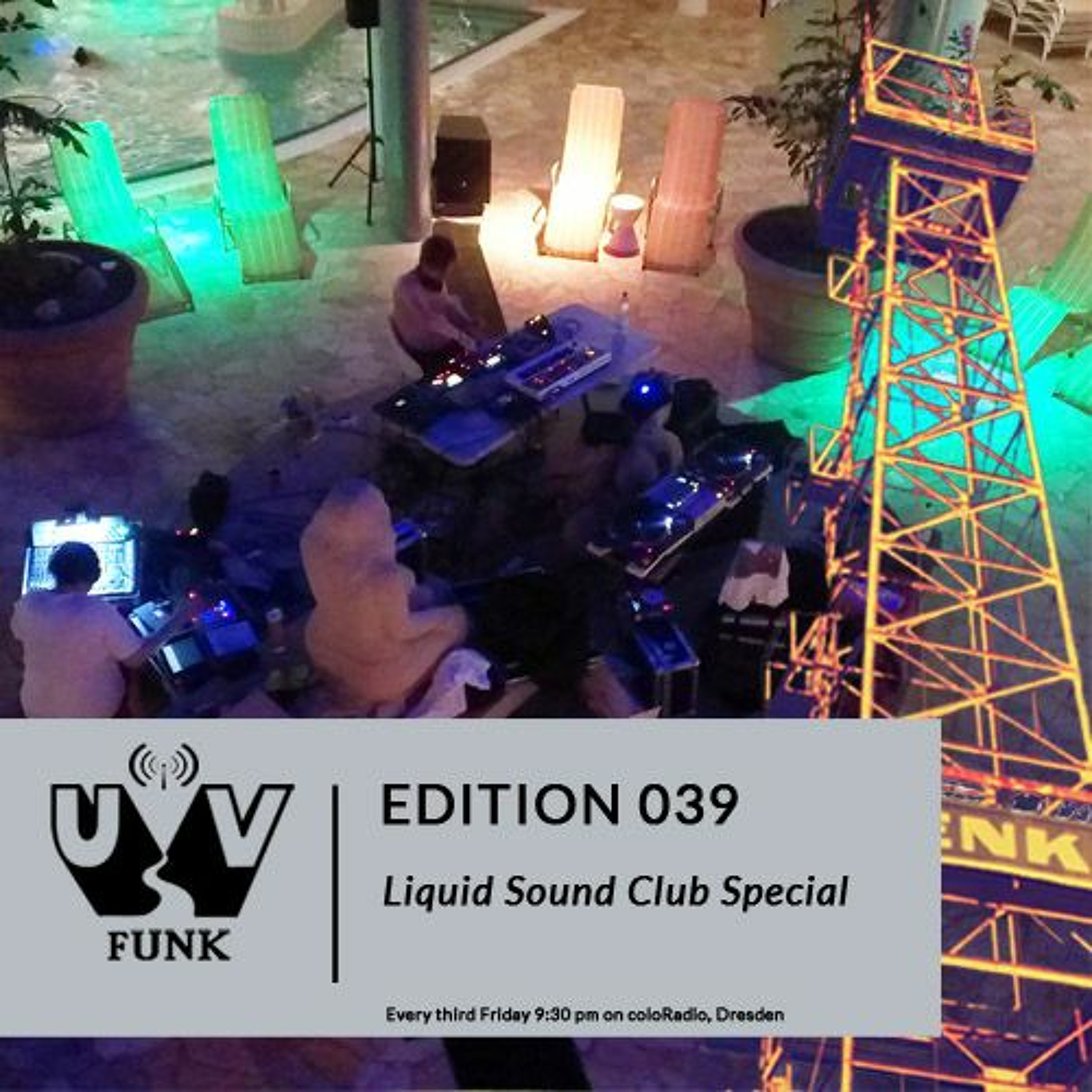 UV Funk 039: Liquid Sound Club Special with Sandrow M, Conrad Kaden and [micro:form] episode artwork