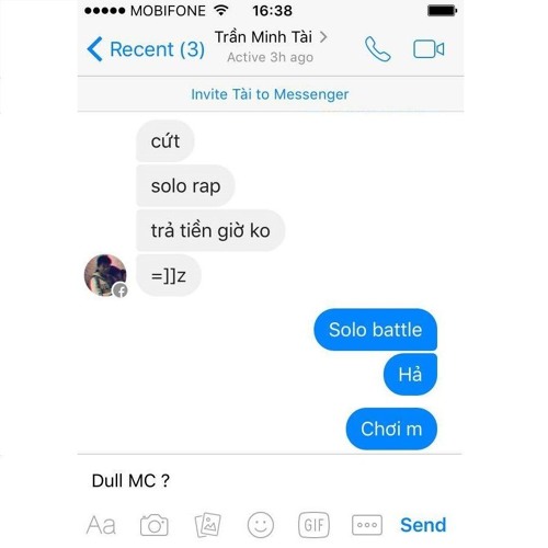[ Diss Trần Minh] Dull MC