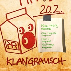 Franz S @Klangrausch Bahnwärter Thiel 20.02.2016