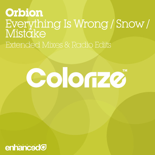Orbion - Everything Is Wrong EP [OUT NOW]
