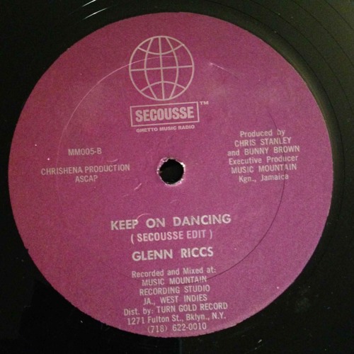 Glenn Riccs - Keep On Dancing (Secousse Edit)