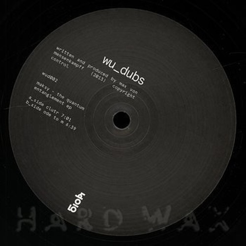 Maksy - Ode To M (Wu-Dubs002)