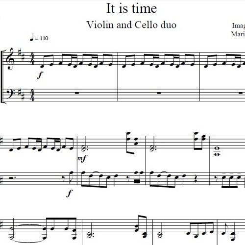 It Is Time - Imagine Dragons - String duet (preview)