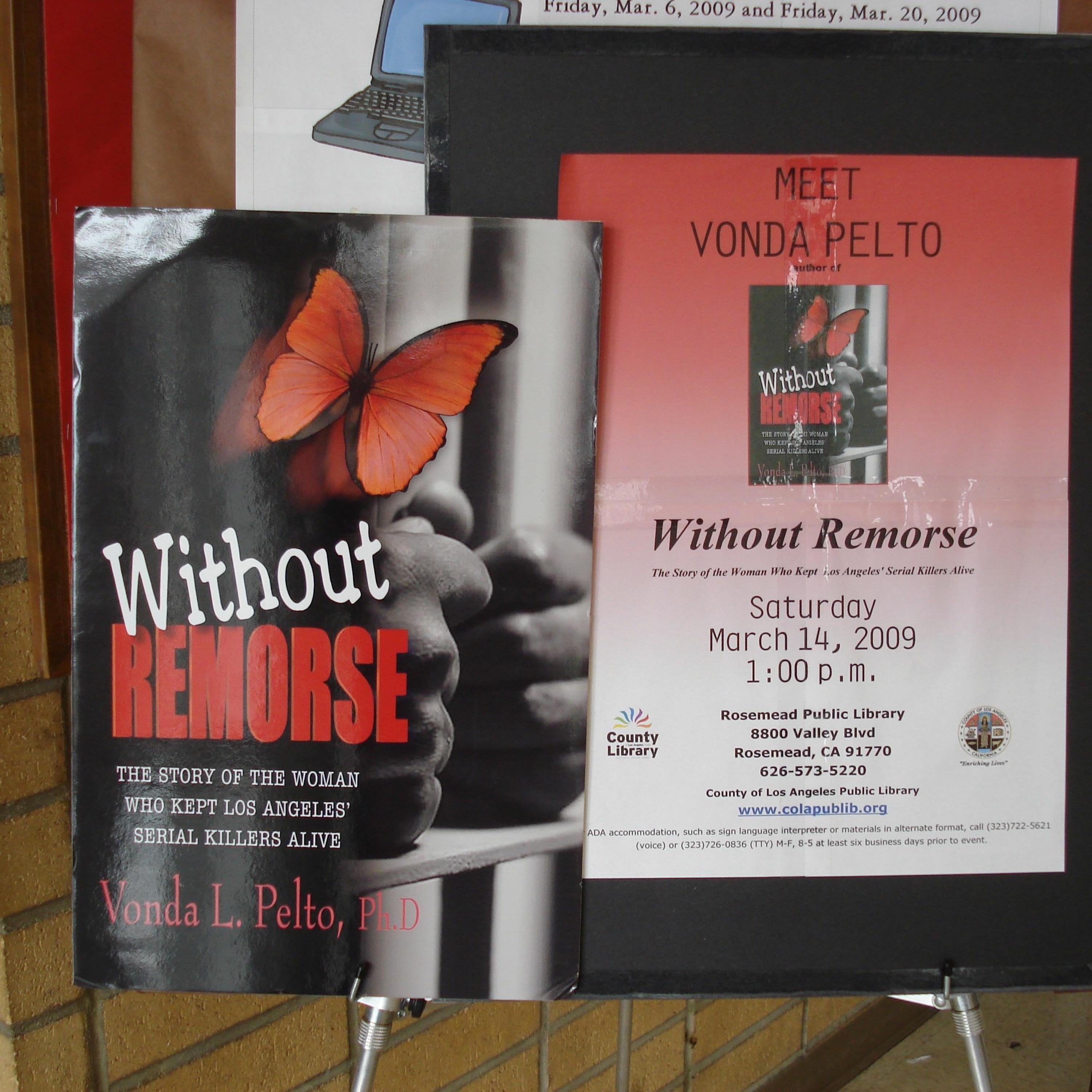 Vonda Pelto, Ph.D., Author of \'Without Redemption\'