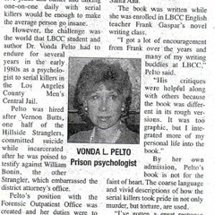 Vonda's Personal & Physical Degradation from Exposure to Serial Killers, Criminals & Creeps