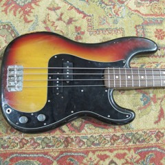 Fender 75 PB,SB: FINGERS,full tone, off. upper register , Pick, SLAP