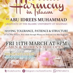 Marital Harmony In Islam | Abu Idrees Muhammad
