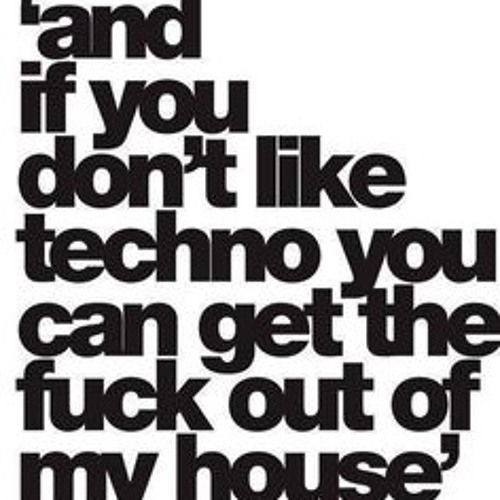 New techno mix on vinyl