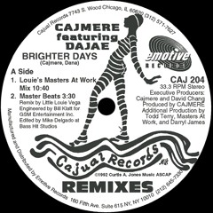 Cajmere Ft. Dajae - Brighter Days (Underground Goodies Mix)