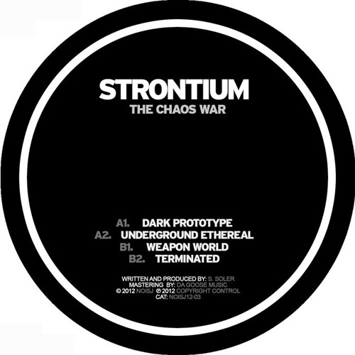 [ NOISJ-21 ] Strontium - Underground  Ethereal