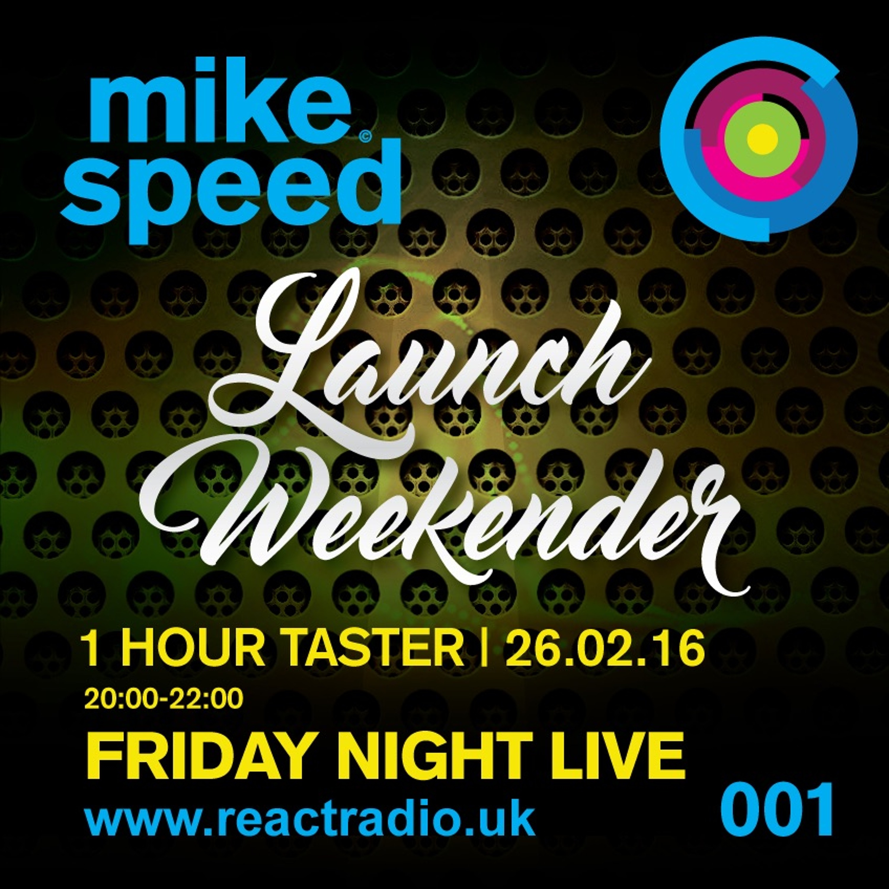 Mike Speed | React Radio UK Show | www.reactradio.uk | Underground & Oldskool Beats