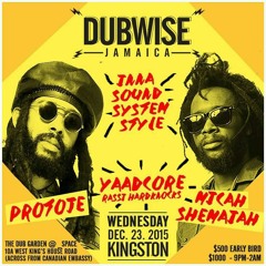 Protoje Longside Yaadcore Live At Dubwise Jamaica 23/12/15 Part 3