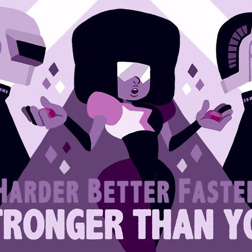 Just The Two Of Us Are Harder, Better, Faster, Stronger Than You (3x SU Mashup) by scibot9000