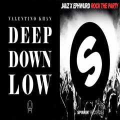 Valentino Khan - Deep Down Low V.s Jauz X Ephwurd- Rock The Party  (Dandre Mashup)