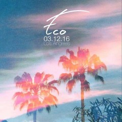 Eco live @ Intricacy Nights at The Belasco Theater LA (3.12.16)