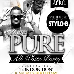 PURE ALL WHITE: FRI 1ST APRIL 2016 - DANCEHALL MIX (Mixed by DJ NATE)