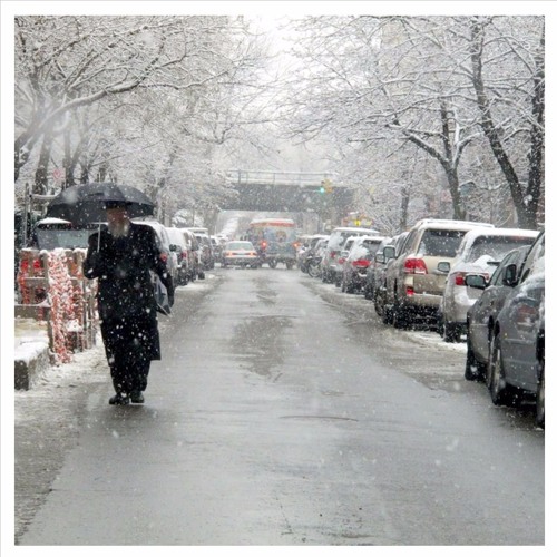 Zookpwasoon.  -  It is lightly snowing.
