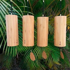 Koshi Wind Chimes - all 4 chime tunings playing together