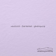 wewill005 - fred berthet - générique (original mix)