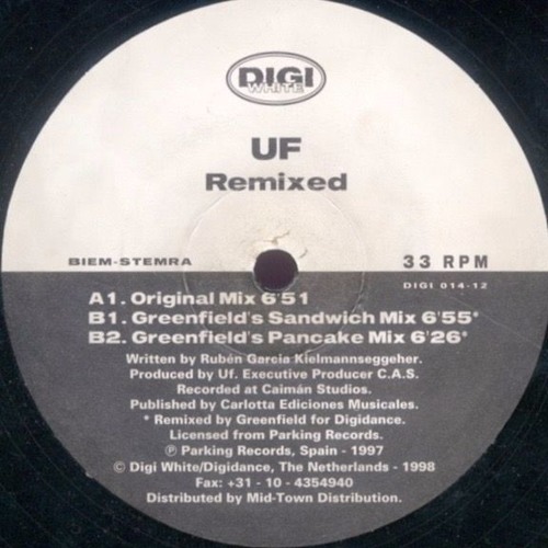 UF - Remixed - Greenfield Remix (1998)