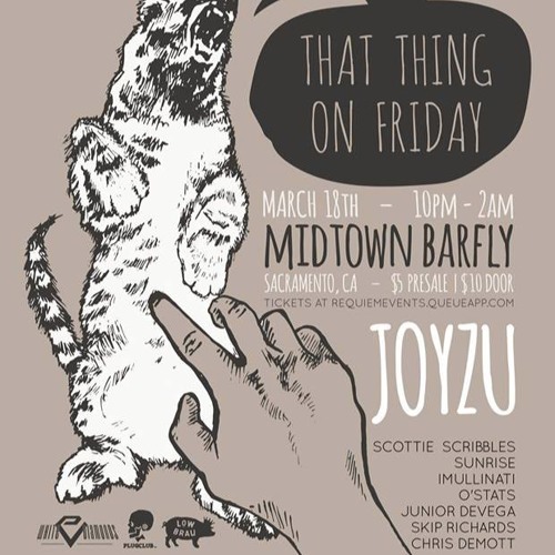 Scottie Scribbles - DJ Set @ Midtown Barfly Sacramento 3/18/2016