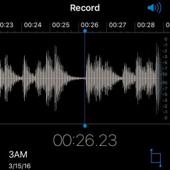 Seventh Soldano ~ Voice Memos At 3AM
