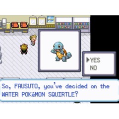 I play pokemon red and choose squirtle so wat