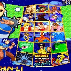 Player Select/VS - Marvel Super Heroes VS Street Fighter