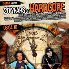 Thumpa's 20 Years Of Hardcore 08.04.16 Leicester Radio Advert Ft Whizzkid & Frikshon