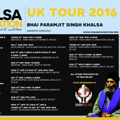 Reading - Bhai Paramjit Singh 20 March - UK Gurmat Tour