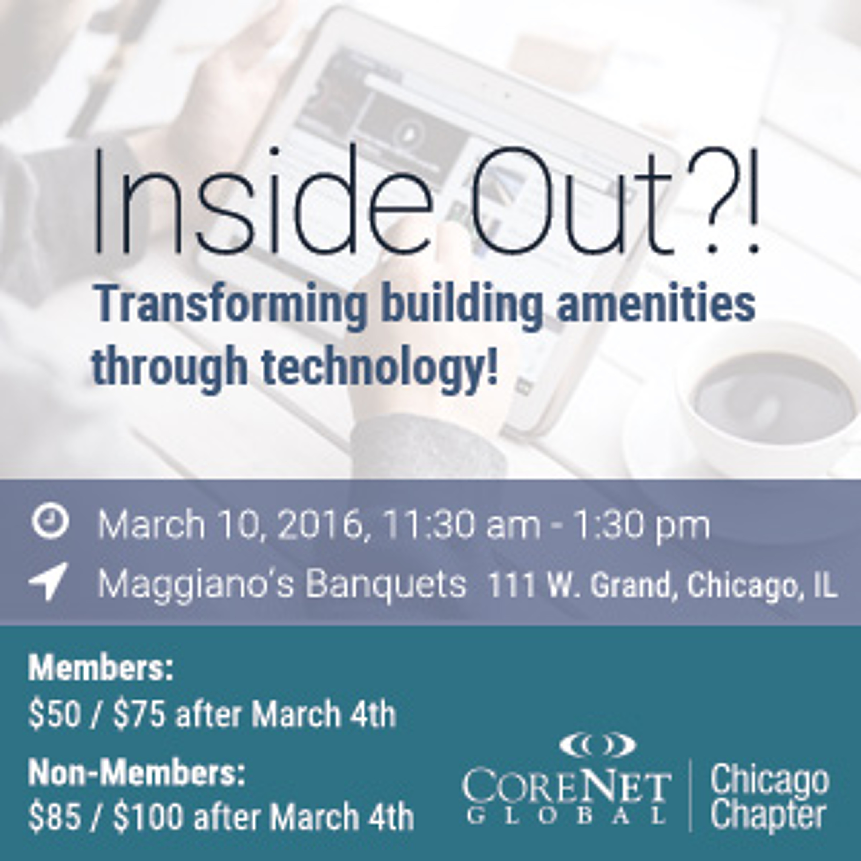 Inside Out?! - Chicago Luncheon Mar 10, 2016