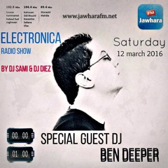 Ben Deeper Guest Mix  Live @ Jawhara FM [ 19 - 3-2016 ]