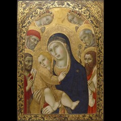 Sano di Pietro Madonna and Child with Saints Jerome, John the Baptist, Bernardino and Bartholomew