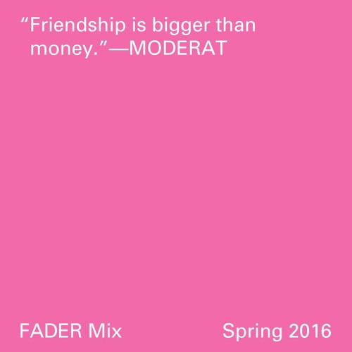 FADER Mix: Moderat