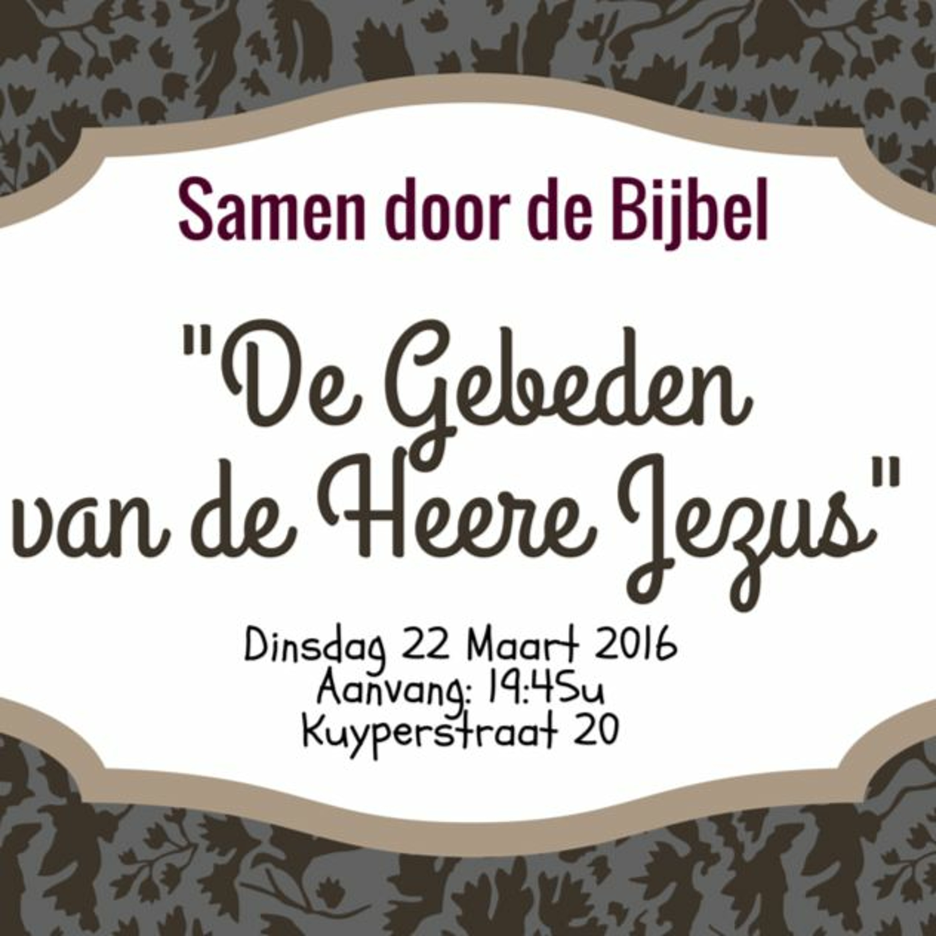 Samen Door De Bijbel