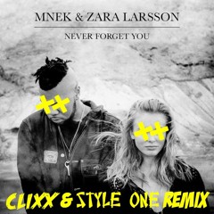MNEK, Zara Larsson - Never Forget You (Blvck N Yellow & CliXX Remix)