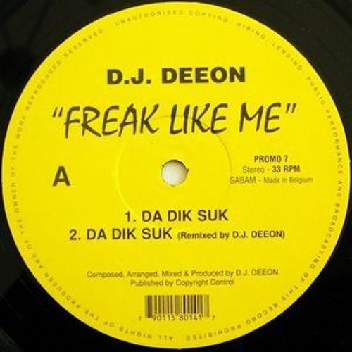 D.J. Deeon - Freak Like Me (Mike Jones remix)