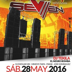 SEVEN LA DESTRUCTORA- VALENCIA 28 MAYO CIRCULO MILITAR -  5TO ANIVERSARIO DE NIÑOCO PRODUCCIONES