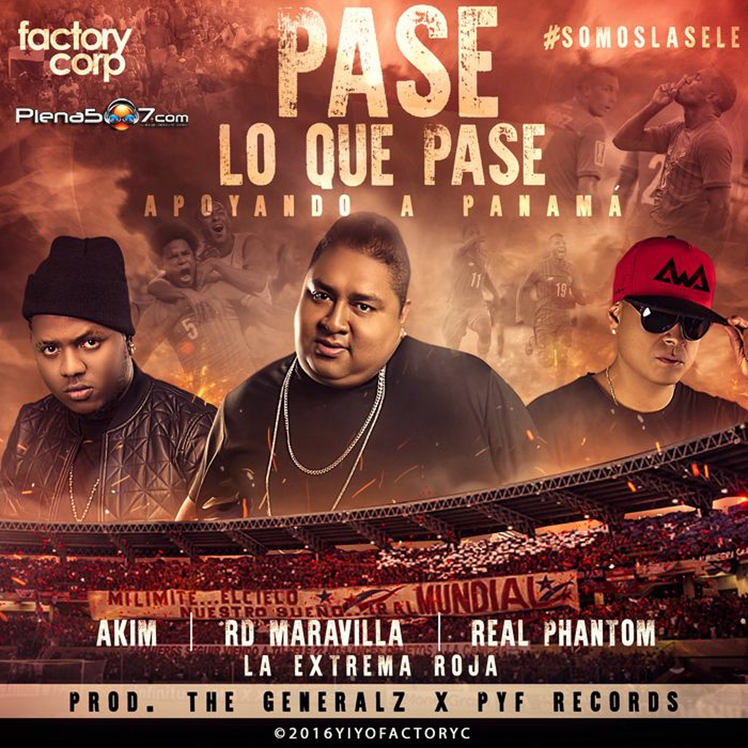 Real Phantom, Akim y RD Maravilla - Pase lo que pase  Somos La Sele episode artwork