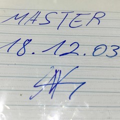 tech house&techno master set 18.12.2003