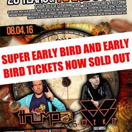 Thumpa - 20 Years Of Hardcore 08.04.16 Leicester Part 12 - 2004 - 2006 Freeform
