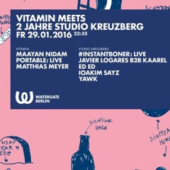 ED ED @ Watergate Vitamin vs Studio Kreuzberg 29.01.2016