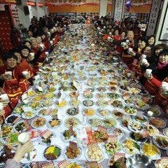 repas de famille sans trucage