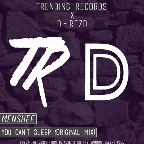 [DRZD018] Menshee - You Can't Sleep