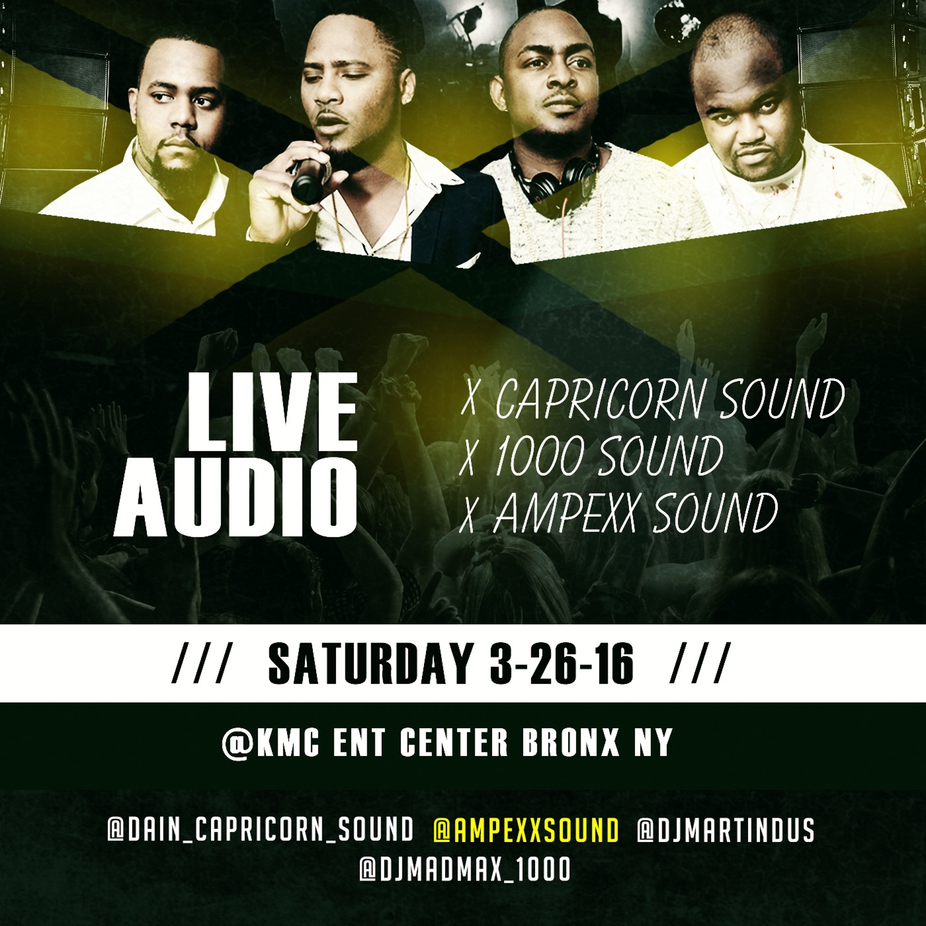 Capricorn + Ampexx + 1000 ( Live 3-26-16)
