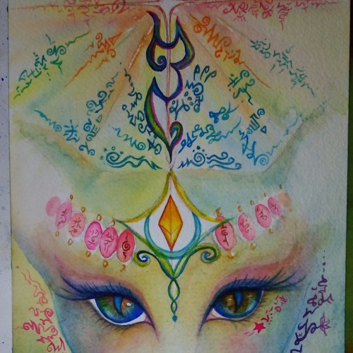 Light language transmission activating higher and lower chakras