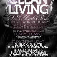 BILGATES LIVE SET @ #CLEAN LIVINGALLBLACK